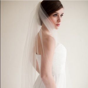 Melinda Rose 90” Bridal Veil - Ivory